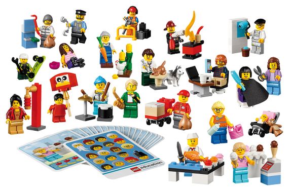 Lego Mensen en Beroepen.