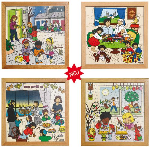 Puzzelset multikulturelle Feiertage