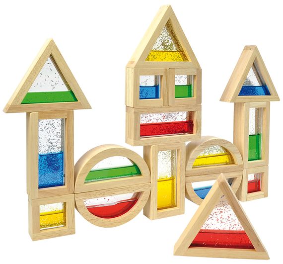 Blocks mit Glitter