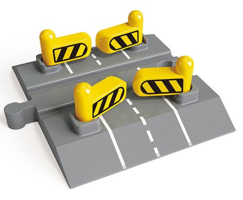 Bahnübergang mit automatischer Schranke