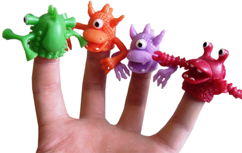 Vingermonsters (6)