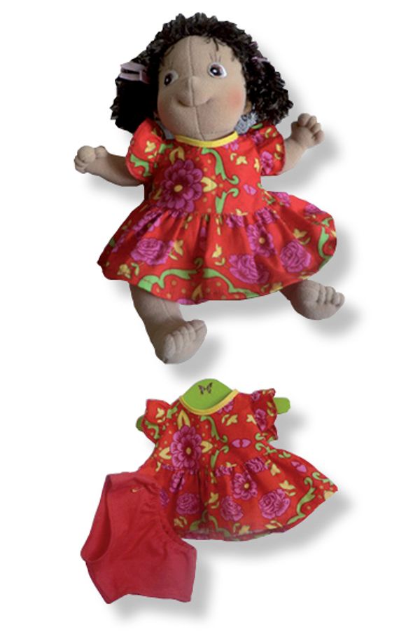 Kleid + Unterhöschen B: