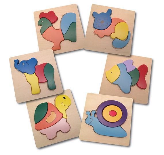 Kleinkind Puzzle Set (6)