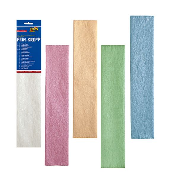 Crêpepapier iriserend.