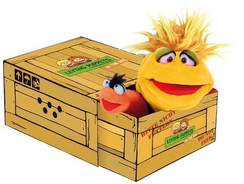 Little Yellow, Handpuppe Living Puppets