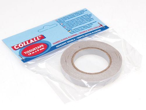 Doppelseitiges Klebeband Durchsichtiges, zweiseitig klebendes Klebeband. 10 Meter Rolle, Breite 9mm.