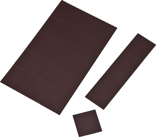 Magneetfolie in blokjes (20x20x1mm)