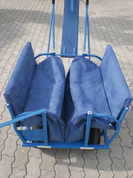 Fußsäcke (2) für Ausflugswagen