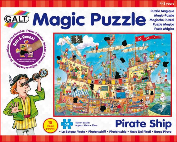 Thermopuzzle Piratenschiff