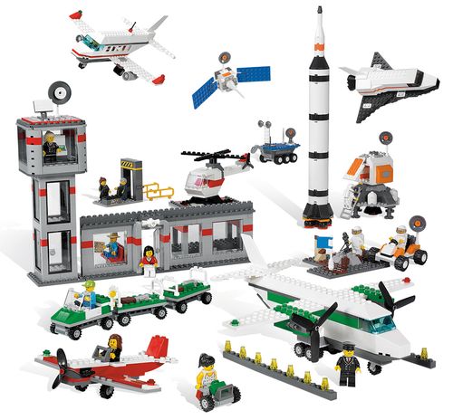 Lego Lucht- en ruimtevaartset.