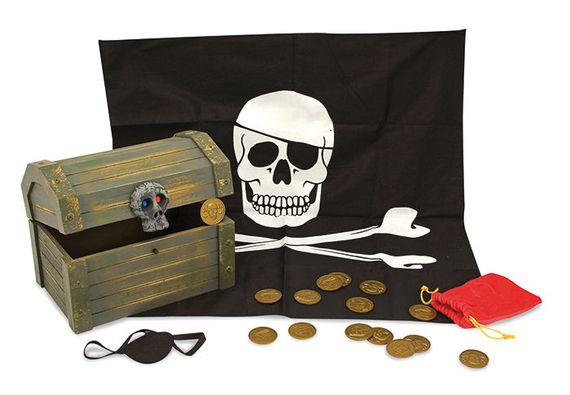 Piratenkiste Holz