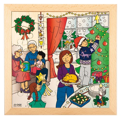 Puzzle Weihnachten (mit gratis App)
