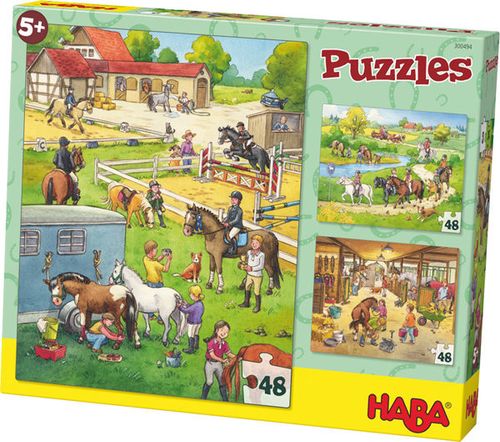 Puzzleset Pferdehof