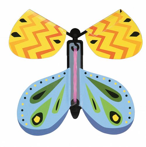 Schmetterling mit Gummiantrieb