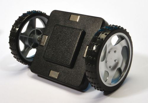 Magformers Räder an Platte