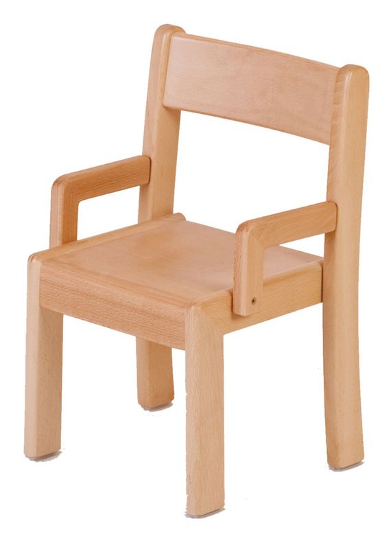 Stuhl Simeon mit Lehne