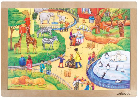 Puzzel Dierentuin