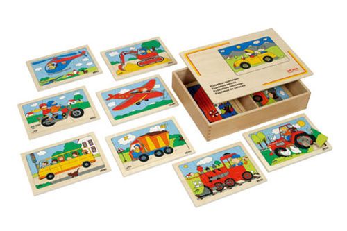 Puzzelkist Voertuigen
