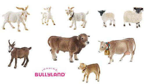 Bauernhoftiere Bullyland Set 2