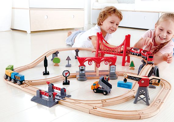 Eisenbahn-Set Großstadt