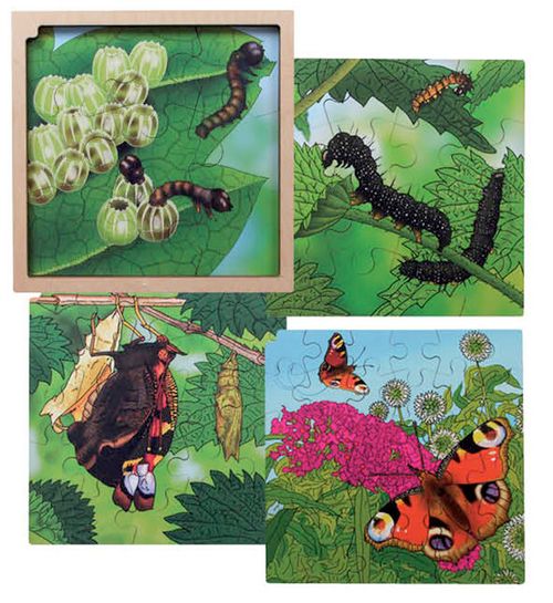 Circle of Life-Puzzle Schmetterling