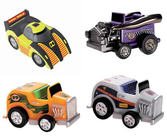 Autos mit Rückziehmotor