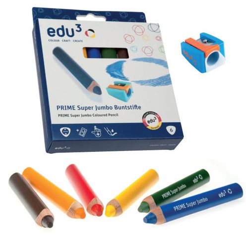 Edu3 Prime Jumbo kleurknotsen