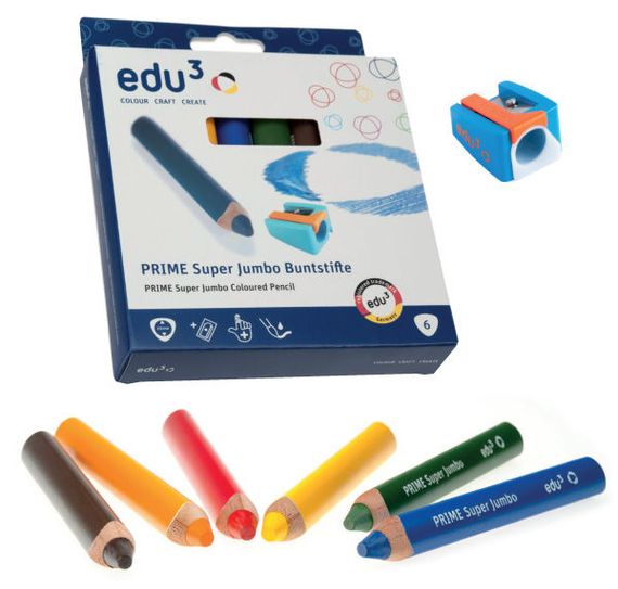 Edu3 Prime Jumbo kleurknotsen