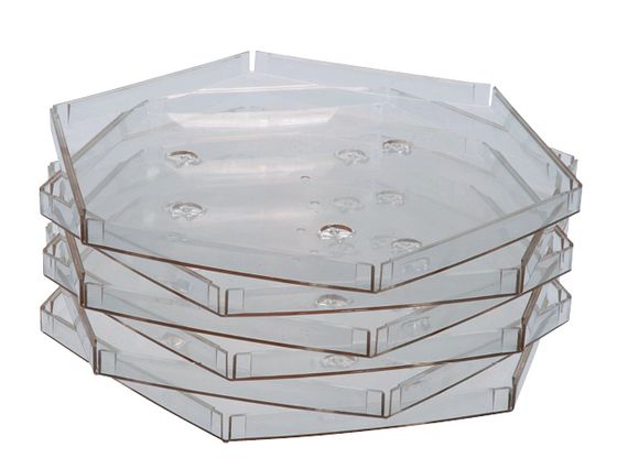 Ecko Legerahmen transparent KLEIN