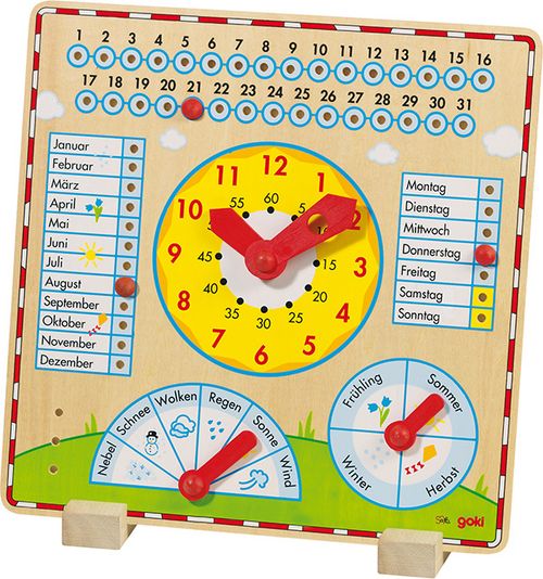 Kalender-Uhr