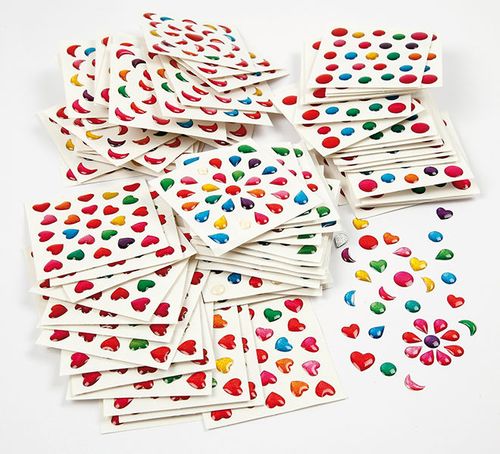 3-D Stickers