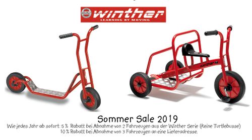 Summersale Winther voertuigen.