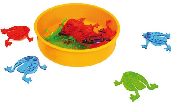 Froschhüpfspiel 6-er Set