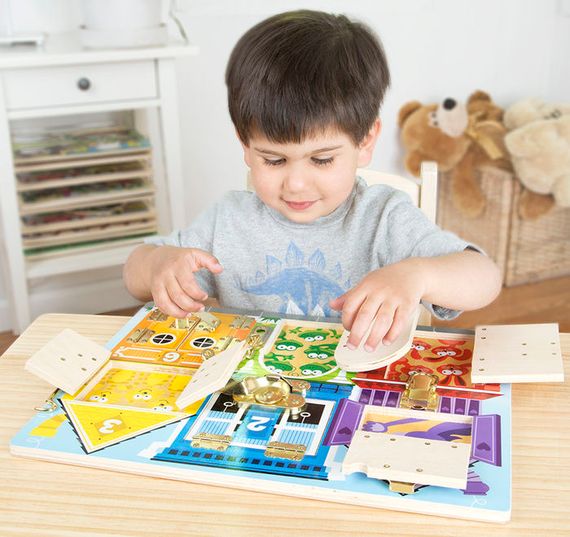Maxipuzzle Schlösser öffnen