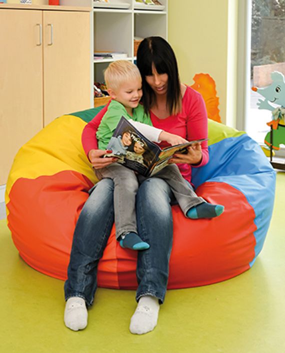 Sitzsack XL, Ø: ca 130 cm.