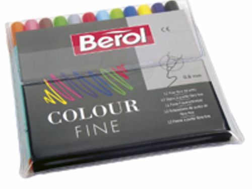 Berol Filzstifte fine (0,6mm. Spitze)
