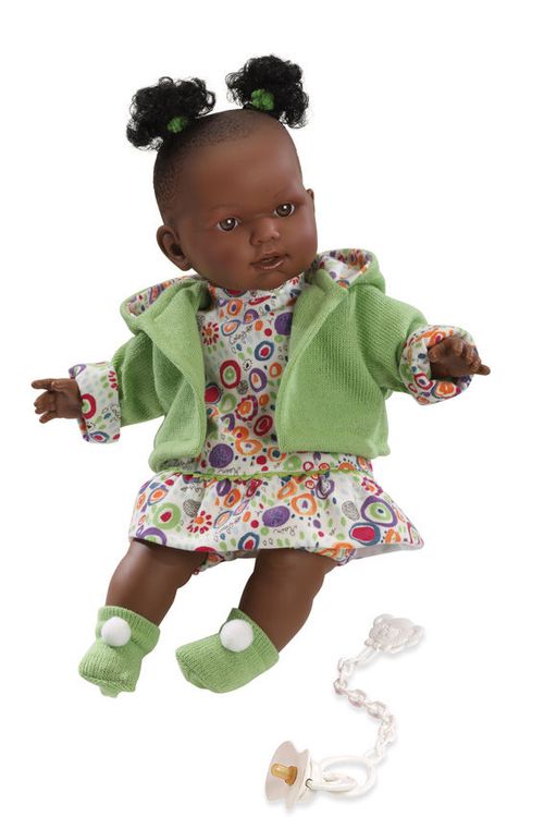 Babypop donkere huidskleur, meisje