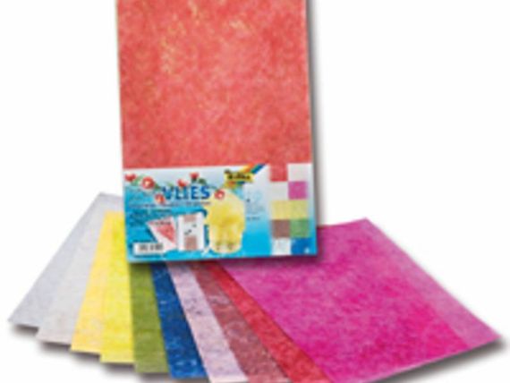 Deko-vlies met `gouden draden`
