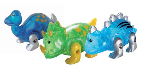 Dinos met opdraaimotor