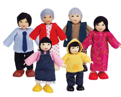 Biegepuppen asiatisch