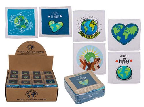 Magische Handtücher Save the Planet