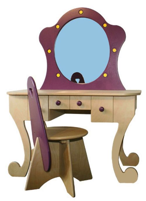 Make up tafel plus stoel