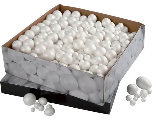 tyropor Kugeln und -Eier