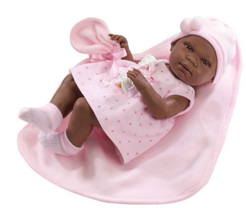 Babypuppe, Mädchen, dunkelhäutig