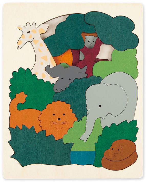 George Luck Puzzle Afrika