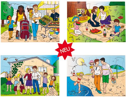 Puzzleserie neue Familien