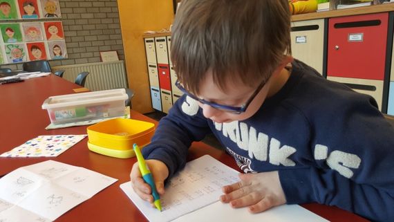 Christoff op school