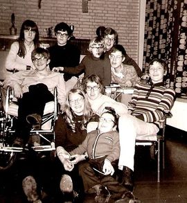 Afscheidsfoto Annemarie Hooimans