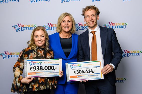 Cheque uitreiking VriendenLoterij Februari 2019