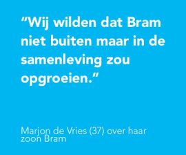 Quote Marjon - bevlogen ouders